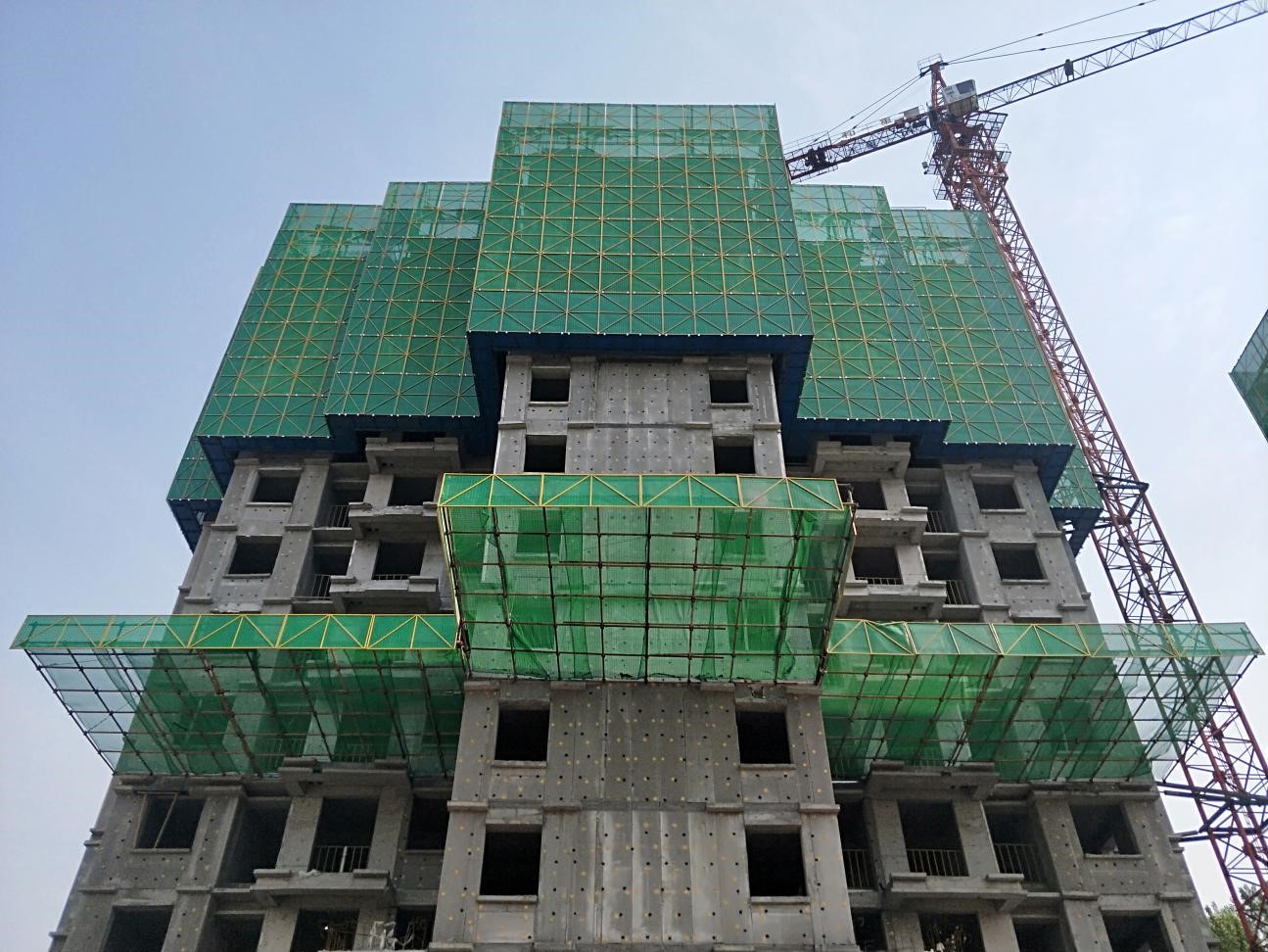 我公司承建的沈小營安置區I標段項目受到新鄉市安監站通報表揚